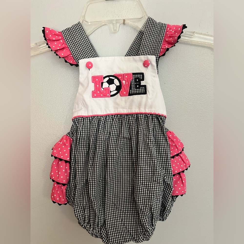 Stellybelly Baby  Girl Ruffle Bubble Size‎ 3 months